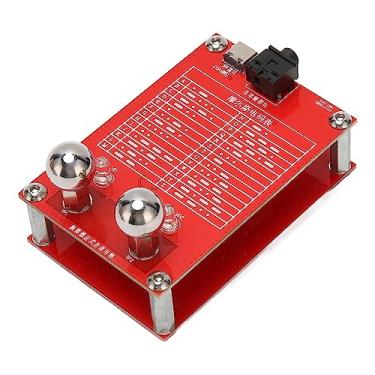 Imagem de Chave Telégrafa Automática, Códigos Morse CW PCB Estabilidade de Chave Sensível ao Toque 2 Camadas Interface de Saída de 3,5 mm para Rádio de Ondas Curtas