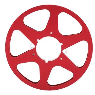 Imagem de Carretel de Fita Vazio de 1/4 de 10 Polegadas, Bobina de Liga de Alumínio para Enrolar Fita, Furos de Resistência Ao de 6 Furos, Peças de Máquina de Abertura de Disco Vazia