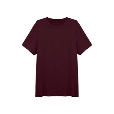 Imagem de Camiseta Básica, basicamente., Masculino, Vermelho Vinho, P