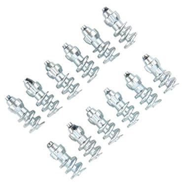 Imagem de Acouto Parafusos antideslizantes para pneus, espigões de neve de pneu de roda de aço de tungstênio, para empilhadeiras de caminhões, veículos off-road, 50 peças