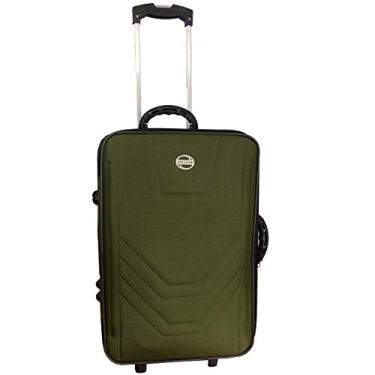 Imagem de Mala Viagem Média Rodinhas Resistente Village - Média Cor:Verde escuro