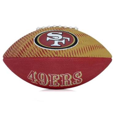 Imagem de Bola De Futebol Americano Wilson Nfl Team Tailgate Jr San Francisco