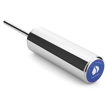 Imagem de Navaris Extensor de pino de ginástica - Ø 8 mm - Extensor de pilha de peso para máquina de cabos - Pino de elevação de aço durável e longo - Equipamento de fitness para academia ou treinamento em casa