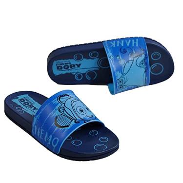 Imagem de CHINELO SLIDE INFANTIL PROCURANDO DORY + POLVO POP IT