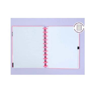 Imagem de Caderno Inteligente G+ All Pink Pauta Branca