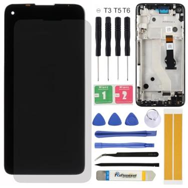 Imagem de Substituição de tela para Motorola Moto G Stylus 2020 XT2043 XT2043-4 XT2043-7 XT2043-8 16.3 cm G8 Stylus Assembly LCD Display Touch Screen Digitalizador com moldura