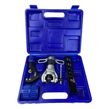 Imagem de Flangeador Excêntrico com Catraca 1/4" a 3/4" ORIGINAL RCT-N806A-L Cortador de Tubos Escareadore Maleta de Trasporte Kit Ferramentas p/HVAC A/C Ar Condicionado Refrigeração Kit Flangeador Profissional