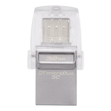 Imagem de Dtduo3C64GB - Pen Drive De 64GB Usb 3.0 Data Traveler Série Microduo Usb C