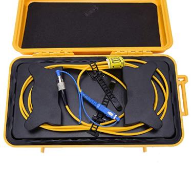 Imagem de Caixa de Cabo de Lançamento de Fibra óptica OTDR de Anel de Fibra OTDR, SC ou UPC, FC ou UPC Modo único 500M, Tamanho Pequeno, Peso Leve, Menos de 0,5dBm ou Perda de Km,