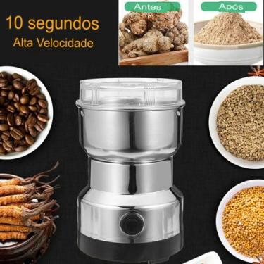 Imagem de Moedor Triturador Elétrico De Café Grãos 150w Aço Inoxidável - Bens Ca
