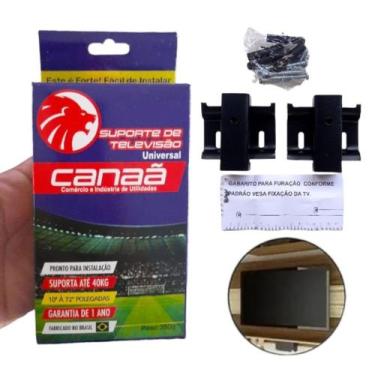 Imagem de Suporte Tv Fixo Universal Ferro 10" à 72" polegadas Lcd Led Plasma até