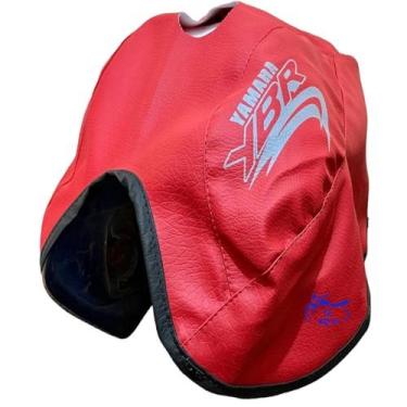 Imagem de Capa Tanque Moto Ybr 125 2000 - 2008 Azul Cinza Vermelha Preto Roxa - 