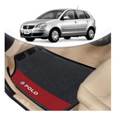 Imagem de Jogo 4 Tapetes De Carro POLO Automotivo Personalizado - LM MAGAZINE