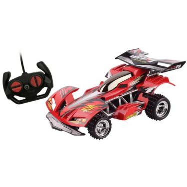 Imagem de Carrinho de Controle Remoto Garagem Extreme - 7 Funções Candide Vermel