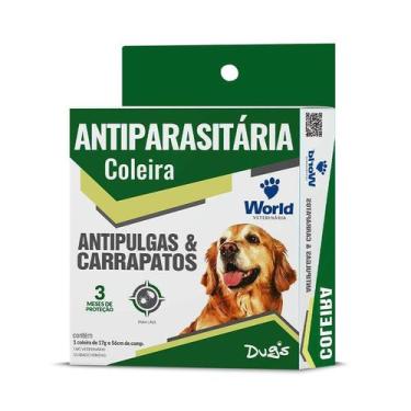Imagem de Coleira Antiparasitária Dug's para Cães - World