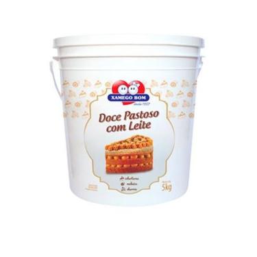 Imagem de Doce Pastoso Com Leite Xamego Bom Pote de 5kg - Intex