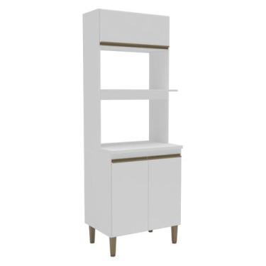 Imagem de Paneleiro Torre Quente 70cm com 3 Portas e 2 Nichos 2416 - Mademovel