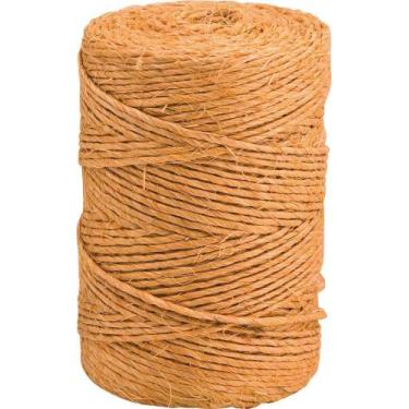 Imagem de Fio De Sisal 2,0mm 1,0kg 300m/kg F-300/1 Natural Oleado - Vo - Vonder