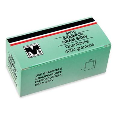 Imagem de Grampos Para Grampeador Rocama Com 4000 Grampos 80/10