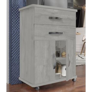 Imagem de Armário Italia (ref.485) Compacto e Luxuoso (Duas Gavetas e Duas Porta