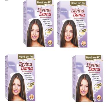 Imagem de HENE EM PO DIVINA DAMA JABORANDI 10x50GR INCOLOR, 04-200GR