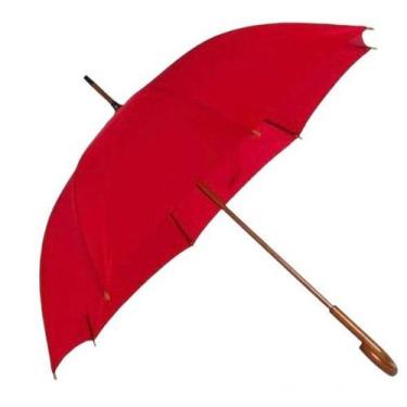 Imagem de Guarda Chuva Grande Reforçado Voyagem Automático Vermelho