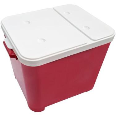 Imagem de Container Porta Ração Canister Plástico com Tampa Protege Conserva Fur