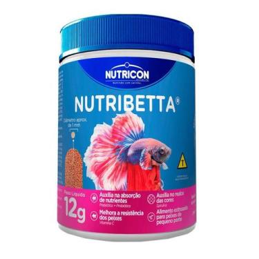 Imagem de Ração Nutribetta Nutricon para Peixes 12g - Nutricon Pet