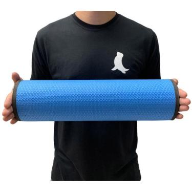 Imagem de Foam Roller 45cm Liberação Miofascial EVA DF1077 Azul Dafoca - Dafoca 
