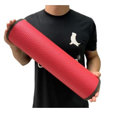Imagem de Foam Roller 45cm Liberação Miofascial EVA DF1073 Vermelho Dafoca Sport