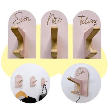 Imagem de 6 Ganchos infantil Provador de loja roupas boho capela arco - Souvenir