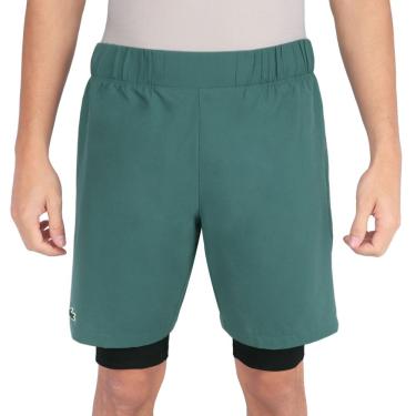 Imagem de Shorts Lacoste Sport 2In1 GH5215 Verde-M