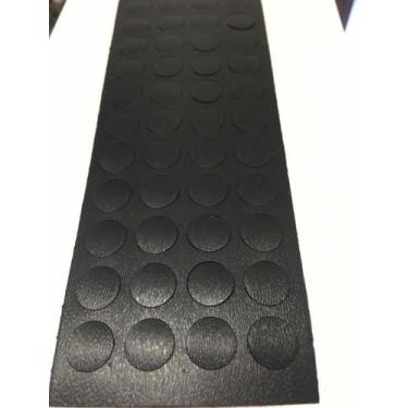 Imagem de Tapa Furo Adesivo 13mm Preto Texturizado 1 Cartela 52 Unidad - 3d