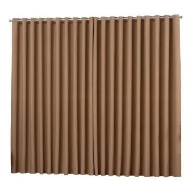 Imagem de cortina para sala quarto tecido blackout avela 2,00x1,30 - B.F CONFECÇ