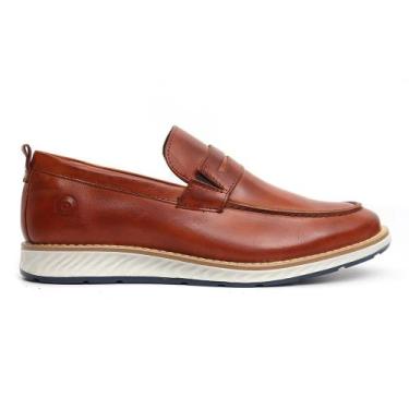 Imagem de Sapato Mocassim de Couro Elegante Masculino Loafer Monk - BLL Griffe, 