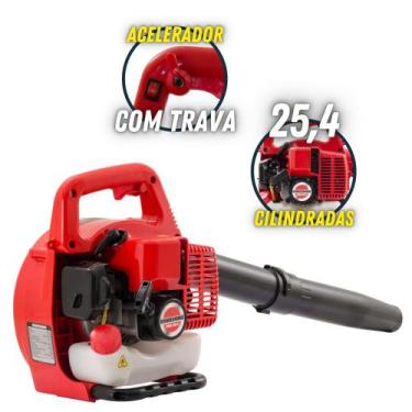 Imagem de Soprador De Folhas Kawashima KWB26S 25,4CC 2 Tempos Monocilíndrico Ref