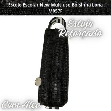 Imagem de Estojo Escolar New Multiuso Bolsinha Lona M057F - Losamores