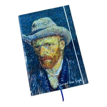 Imagem de Caderno Sketchbook Grande - Capa Auto-Retrato De Van Gogh - 21x14cm - 