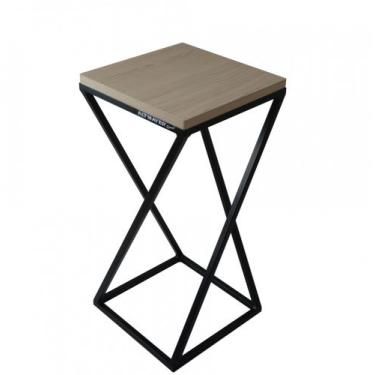 Imagem de Banqueta Estilo Industrial Em Z Com 62 Cm Altmayer Al-345