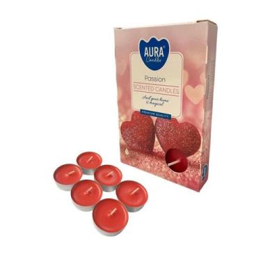 Imagem de Kit 6 Velas Paixão Rechaud Difusor Flut. Fondue 6h - Lua Mística - 100