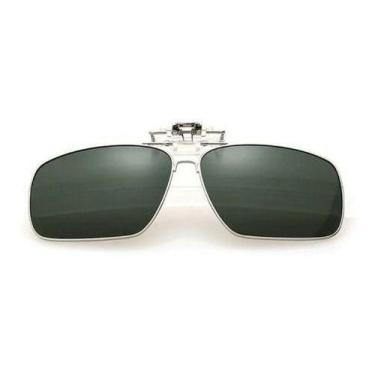 Imagem de Lentes Clip On Para Óculos Polarizadas Proteção U V 400 - Vinkin, Verd