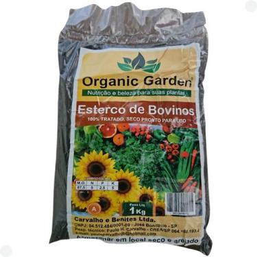 Imagem de Esterco de bovinos - para plantio e manutenção - ORGANIC GARDEN, ADUBO