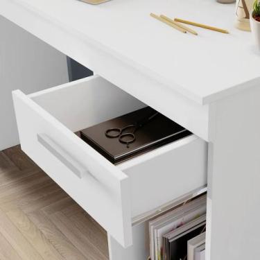 Imagem de Mesa office notável 2070 preto tx - Village Móveis