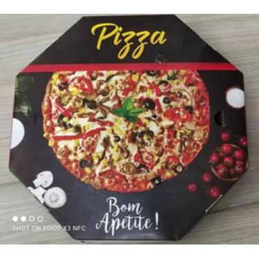 Imagem de Embalagem de Papelão Para Pizza Tamanho 35 Cm - Trindade 
