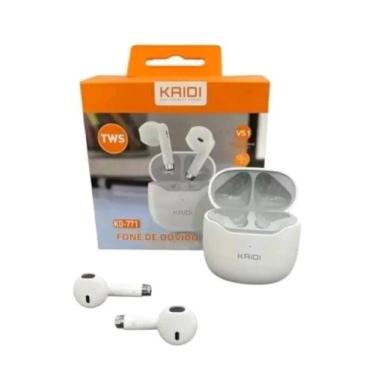 Imagem de Fone De Ouvido Sem Fio Bluetooth TWS Smart Touch Kd-771 4hrs De Musica
