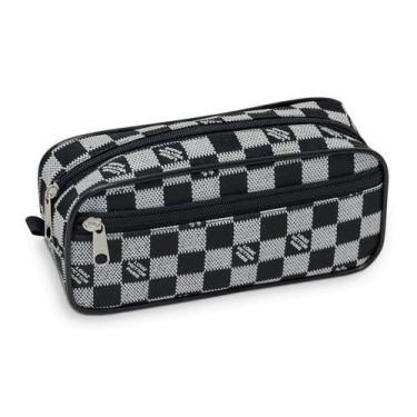 Imagem de Estojo Necessaire LS EE1198 com bolso frontal - LS Bolsas