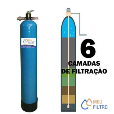 Imagem de Filtro de Água Central 6 Camadas - 800L - Meu filtro