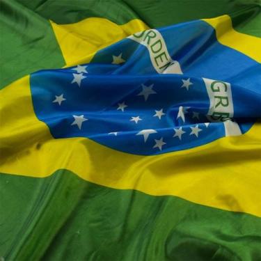 Imagem de Bandeira do Brasil de Tecido - 0,90 x 1,50m - Fernando Maluhy
