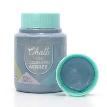 Imagem de Tinta Chalk Paint Acrilex 100ml, 877 TEMPESTADE