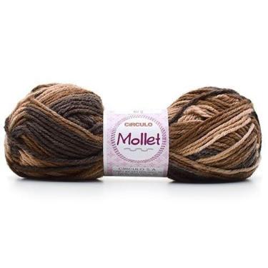 Imagem de Lã Mollet Mesclado 40g - CÍRCULO, 9601